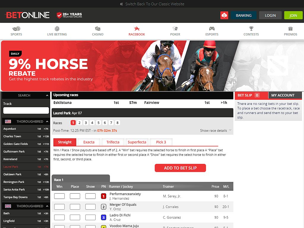 Sports Betting & Online Betting at BetOnline Sportsbook